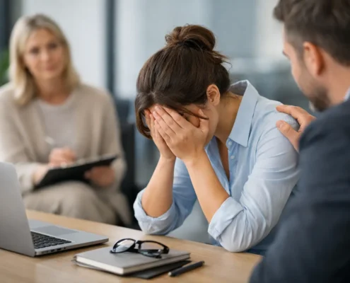 Hilfe bei Burnout Symptomen finden