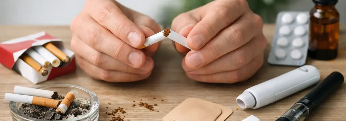 Beste Methoden gegen Nikotinsucht im Vergleich