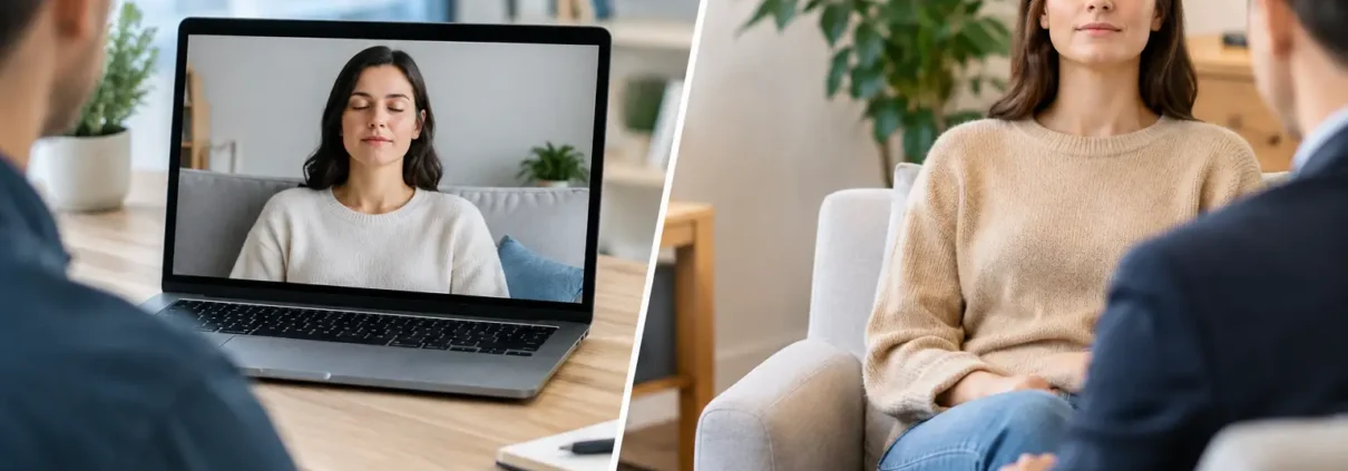 Online Hypnose oder vor Ort: Was passt besser?